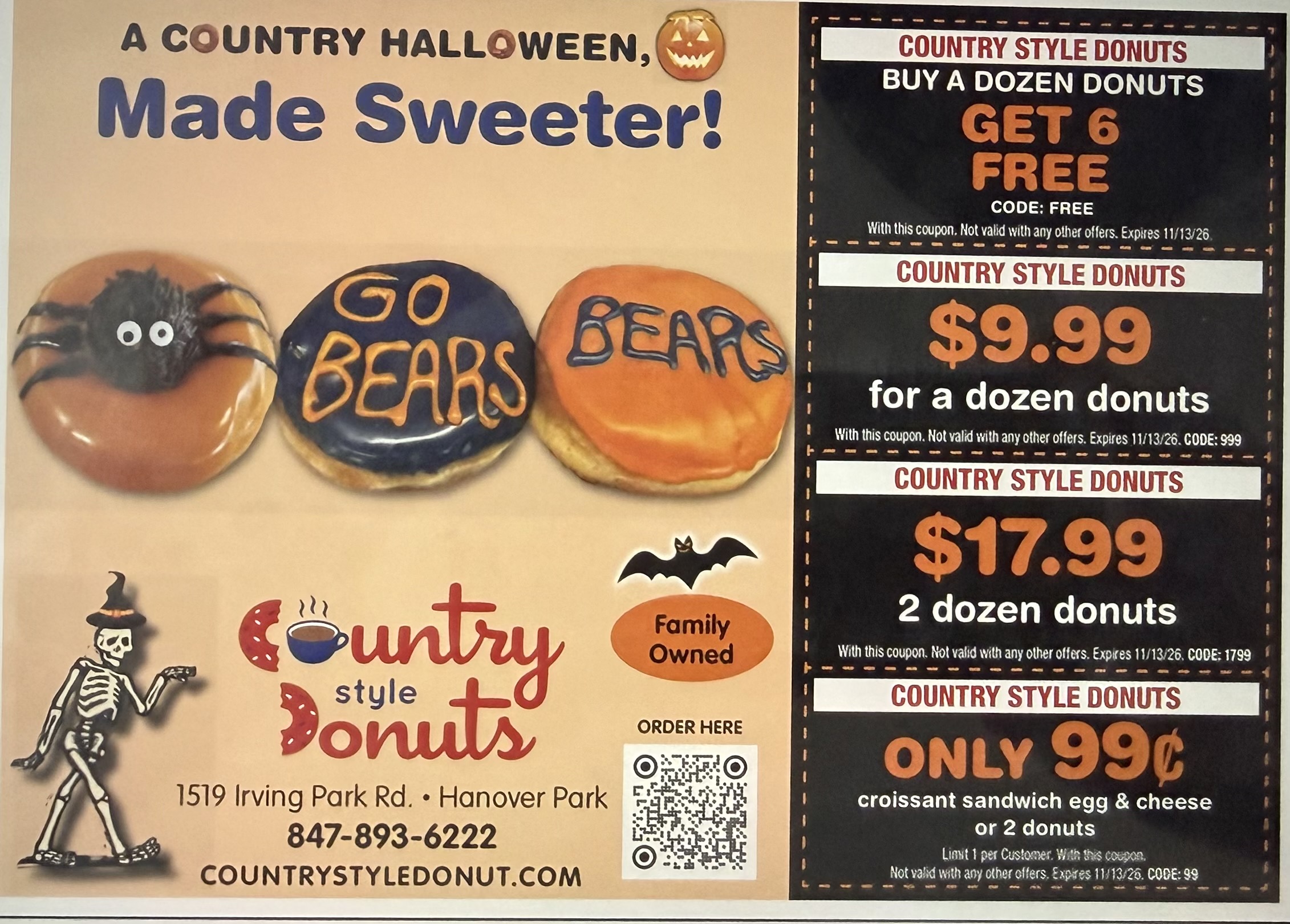promotion CountryStyleDonuts